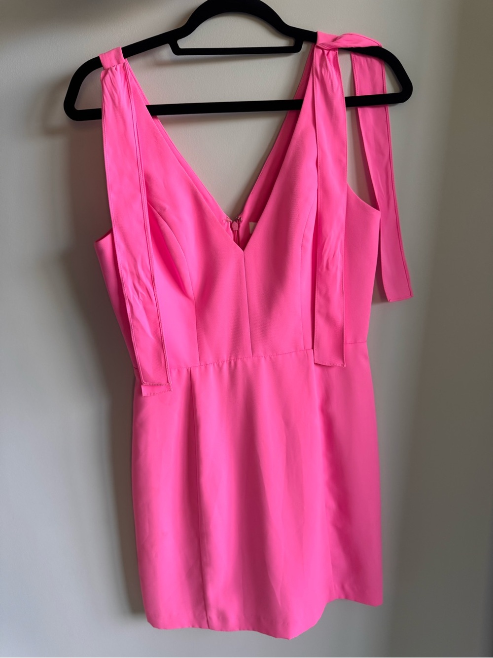 Amanda Uprichard Hot Pink Mini Dress
